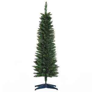 Árbol de Navidad Artificial con Soporte Φ46x150cm Verde