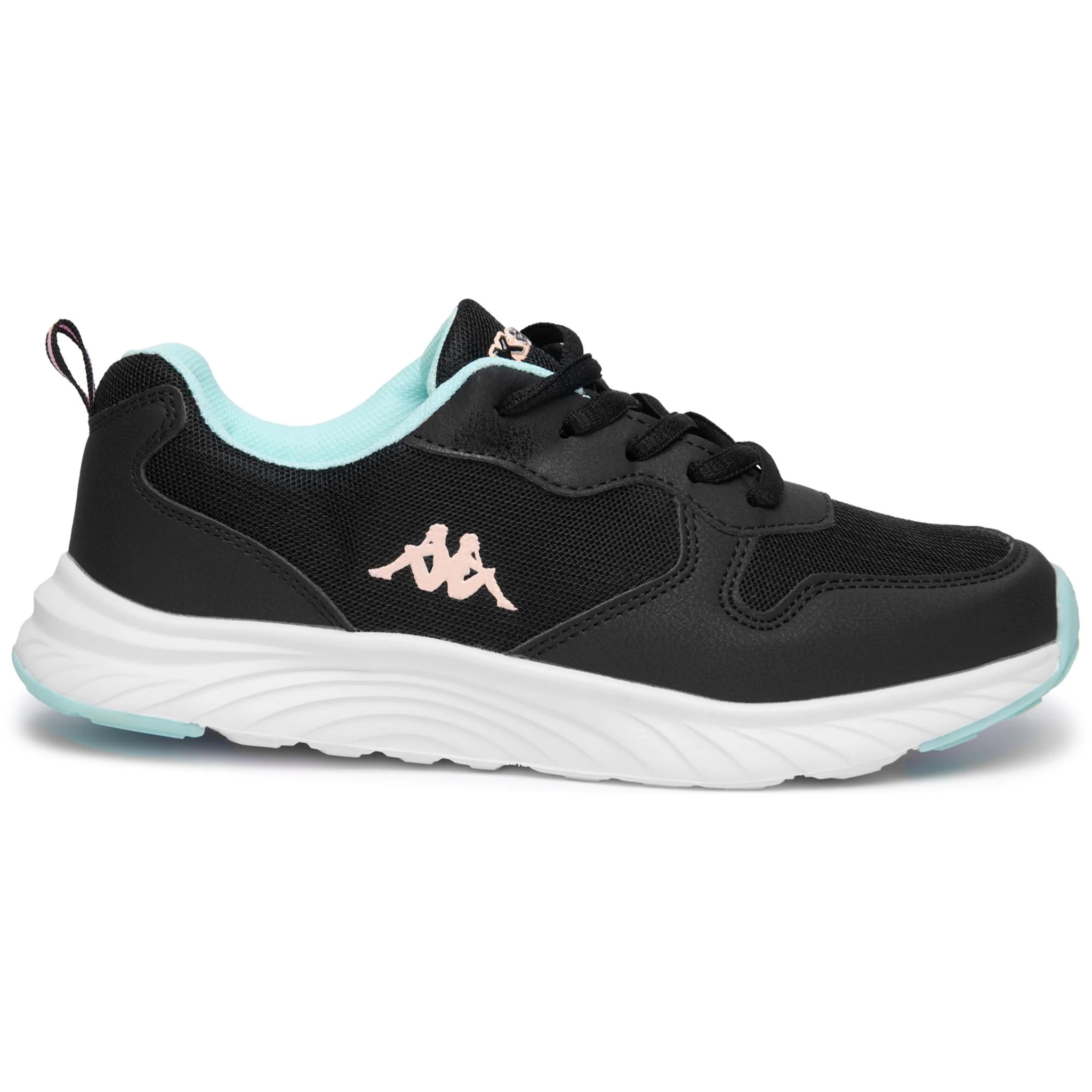 Kappa - Sneakers Bambino/a Nero - Logo Delvis Kid