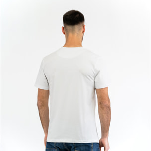 BIKKEMBERGS t-shirt uomo white,dress blue