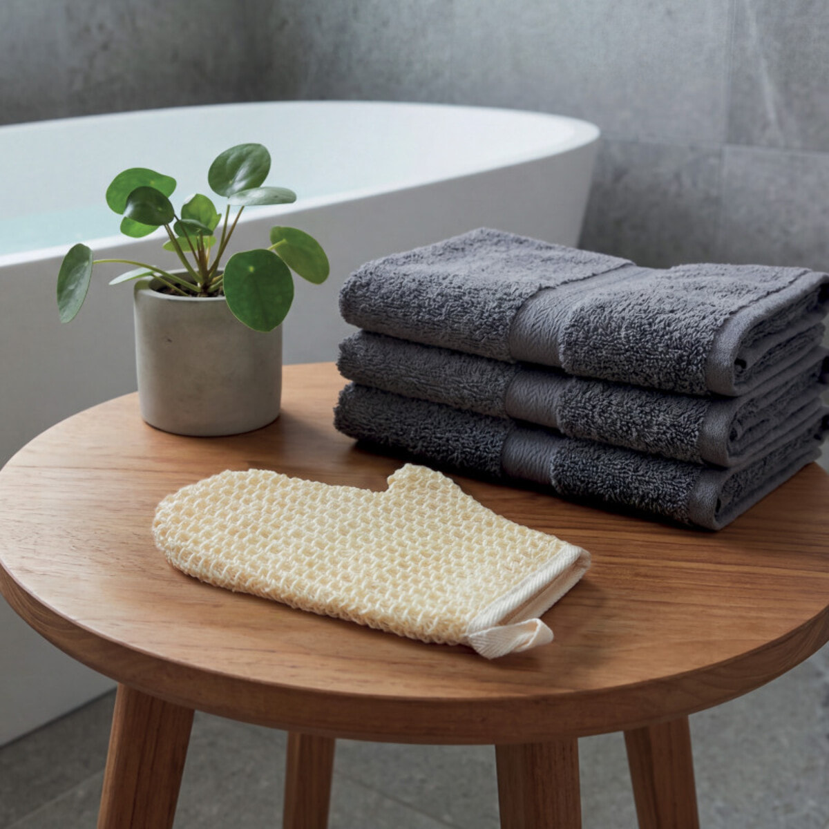 Gant de bain exfoliant en sisal MSV