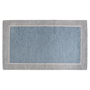 TAPPETO ARREDO DIS.ROMA AZZURRO TOPAZIO 65X115 CM CON ANTISCIVOLO