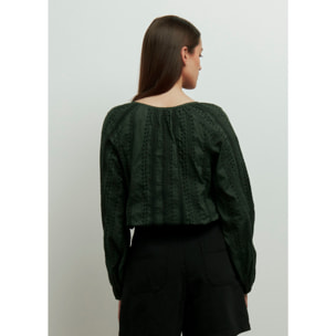 BLUSA VERDE SCURO CONBIPEL