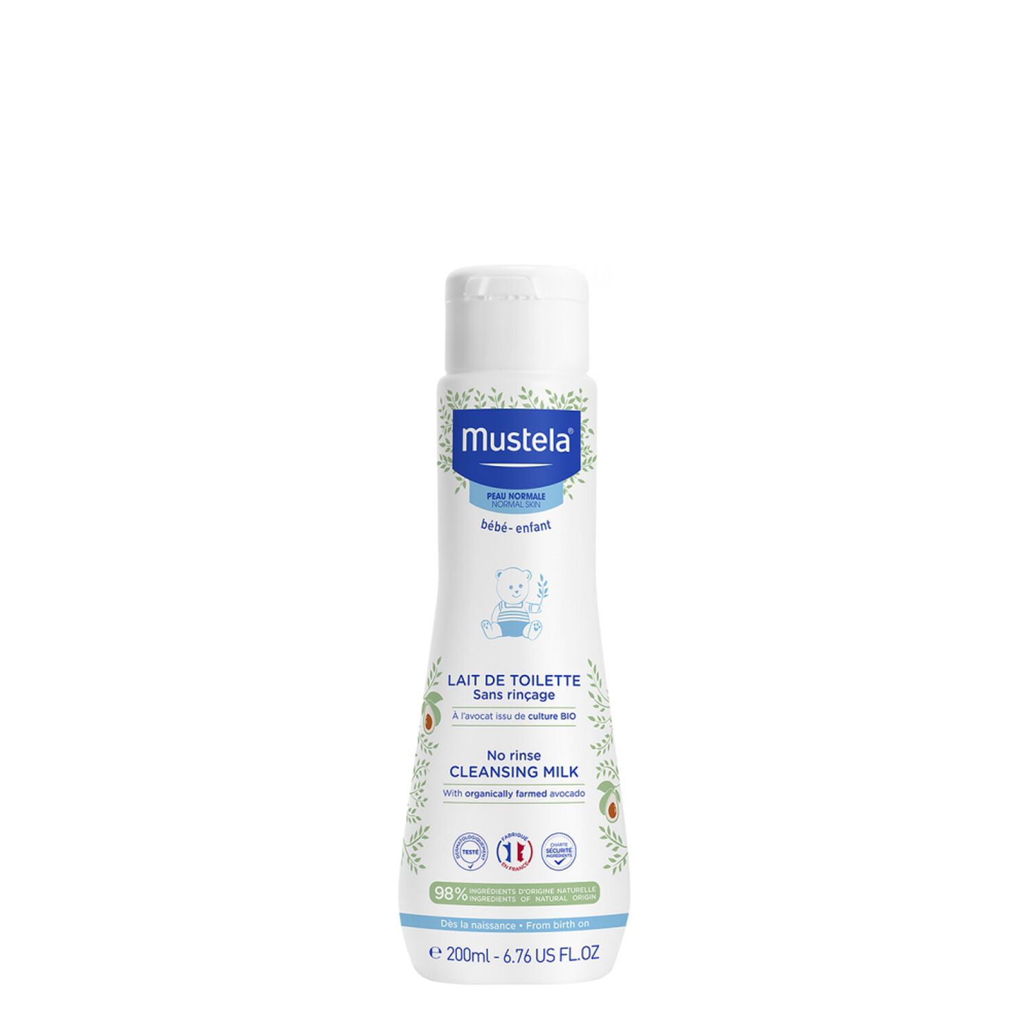 Lait de Toilette sans Rinçage  - A L'Avocat Bio