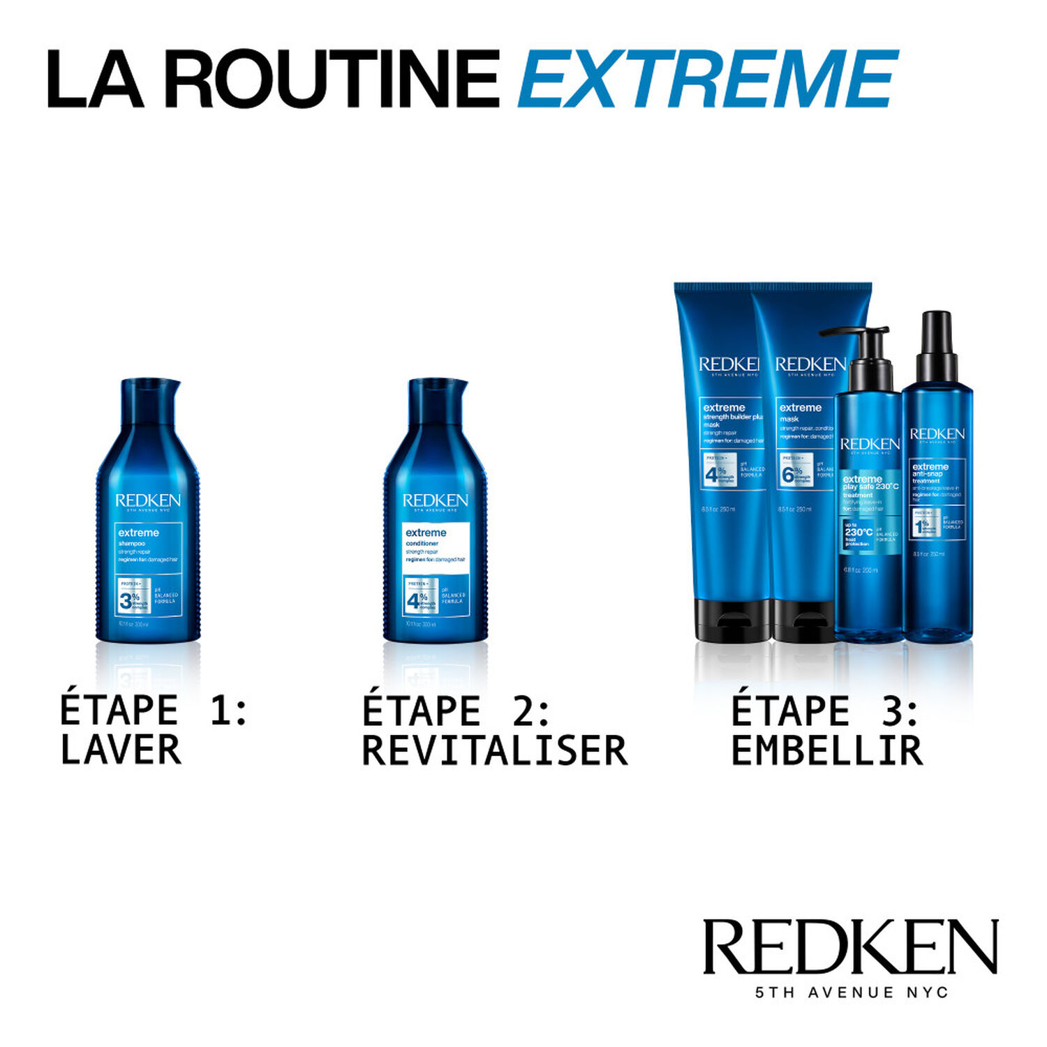 Extreme - Après-Shampoing Fortifiant Pour Cheveux Cassants