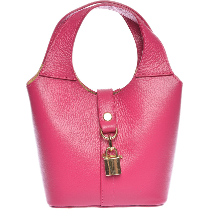 Borsa a mano Anna Luchini Rosa