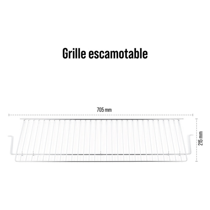 Grille escamotable