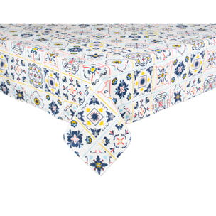 Nappe 140x180 cm Excelsa – Vietri Color, Coton Bleu