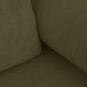 Canapé convertible 3 places en tissu chenille - LARIA