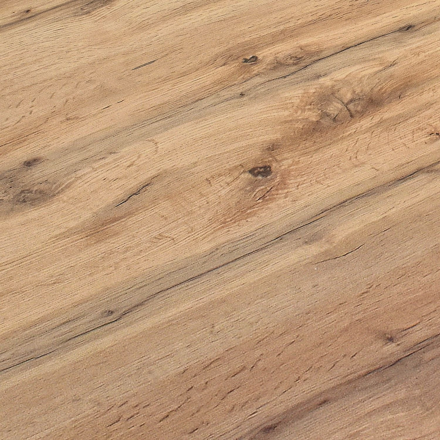 Tavolo CARRARA in legno, finitura rovere rustico e base in metallo verniciato antracite, allungabile 180×90 cm – 260×90 cm