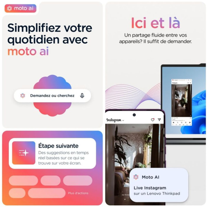 Smartphone MOTOROLA Edge 60 Pro 512Go Bleu Eblouissant