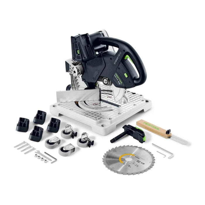 Scie à onglets sans fil SYMMETRIC SYMC 70 EB-Basic - FESTOOL - 577424