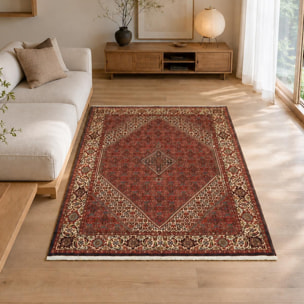 Tapis d'orient, motif oriental, noué main en laine, ASEM