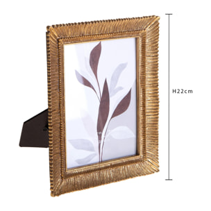 Porta foto foglia - 17,5xH22x2,3cm - Pezzi 3 - Bianchi Dino SpA