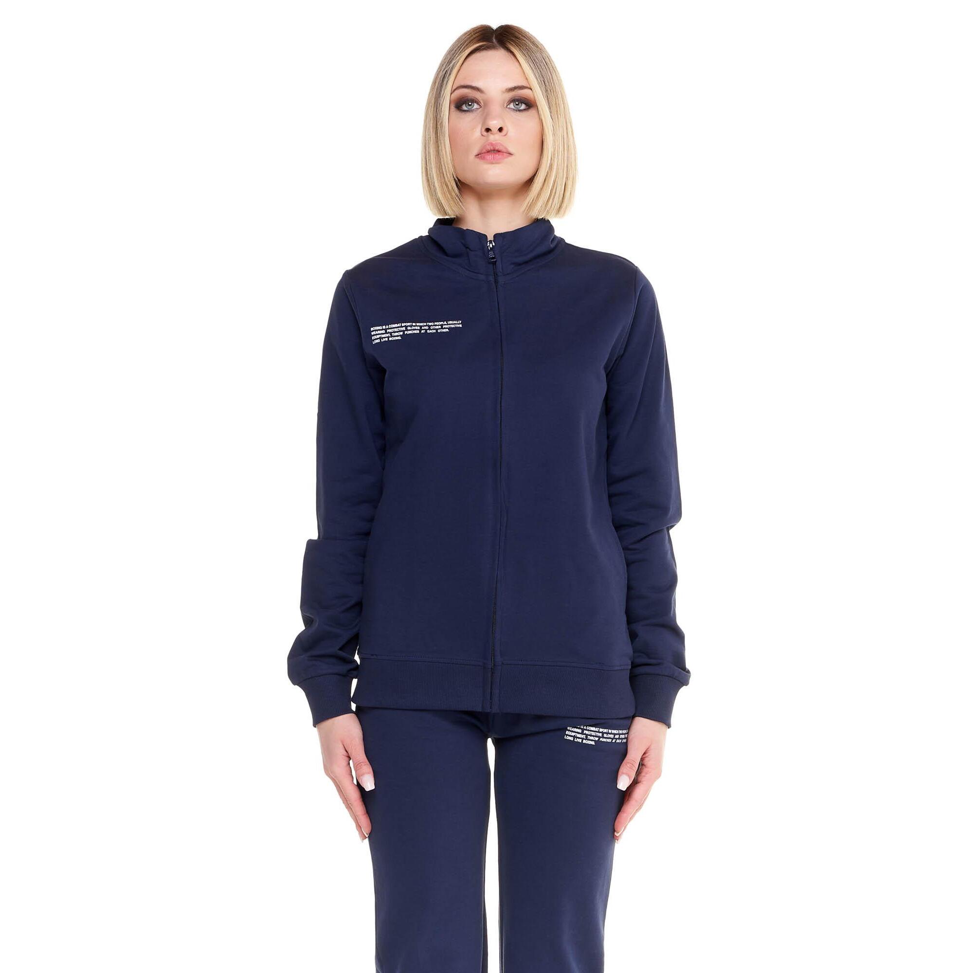 Chándal de mujer Only One con cuello alto y cremallera