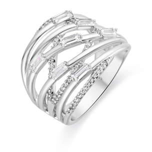 Anillo Fikra acabado plata