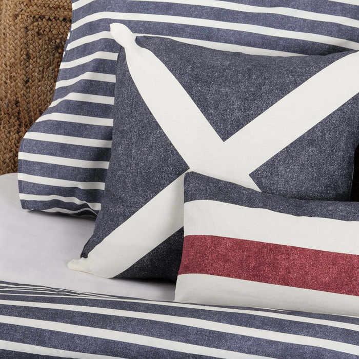 Housse de coussin 100 % coton 50x50 cm Cartagena A