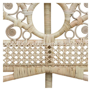 Tête de lit 160 cm en rotin naturel - Gabriella