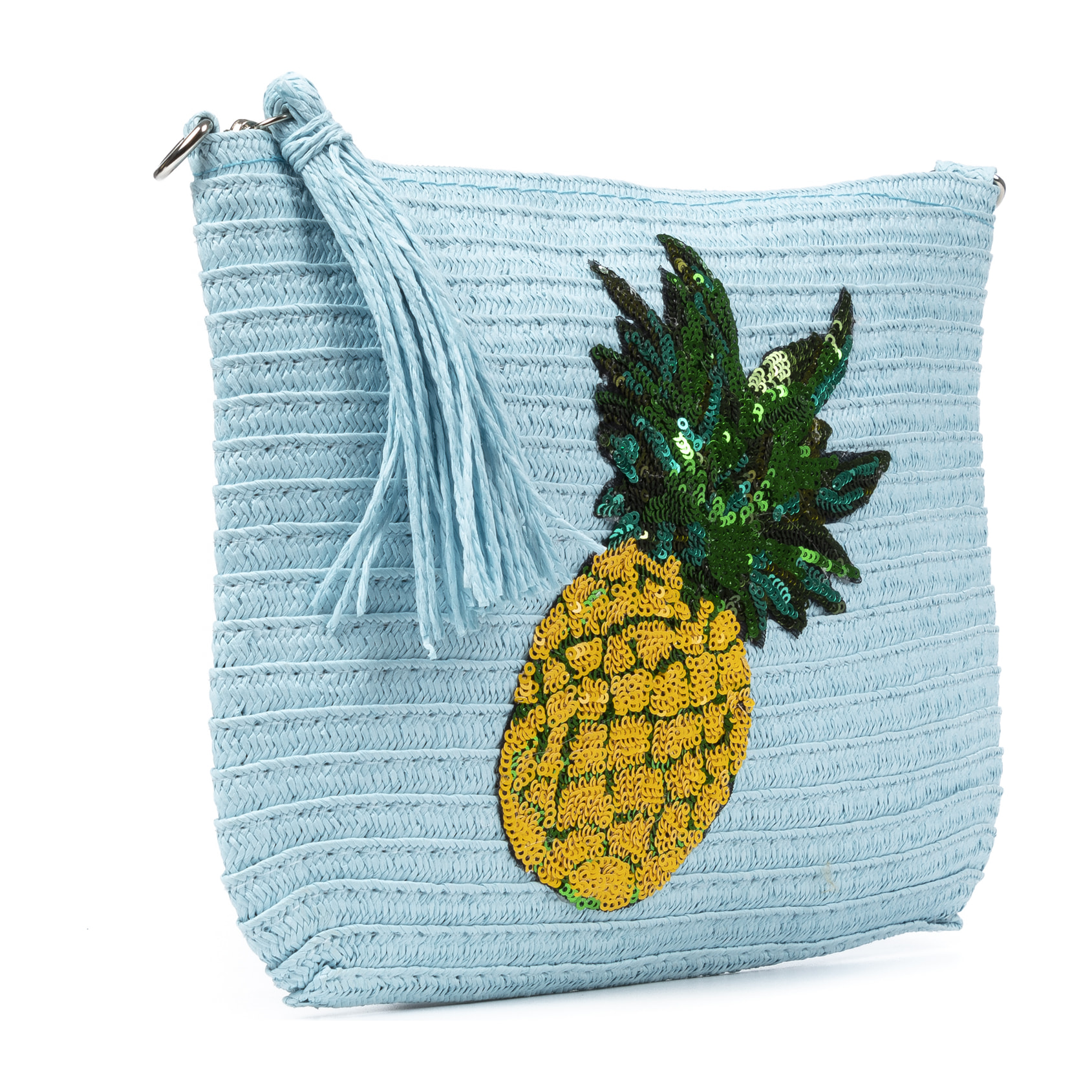 Adria Bolso de mano Mujer. Tejido Paja  Piel Sintética PU