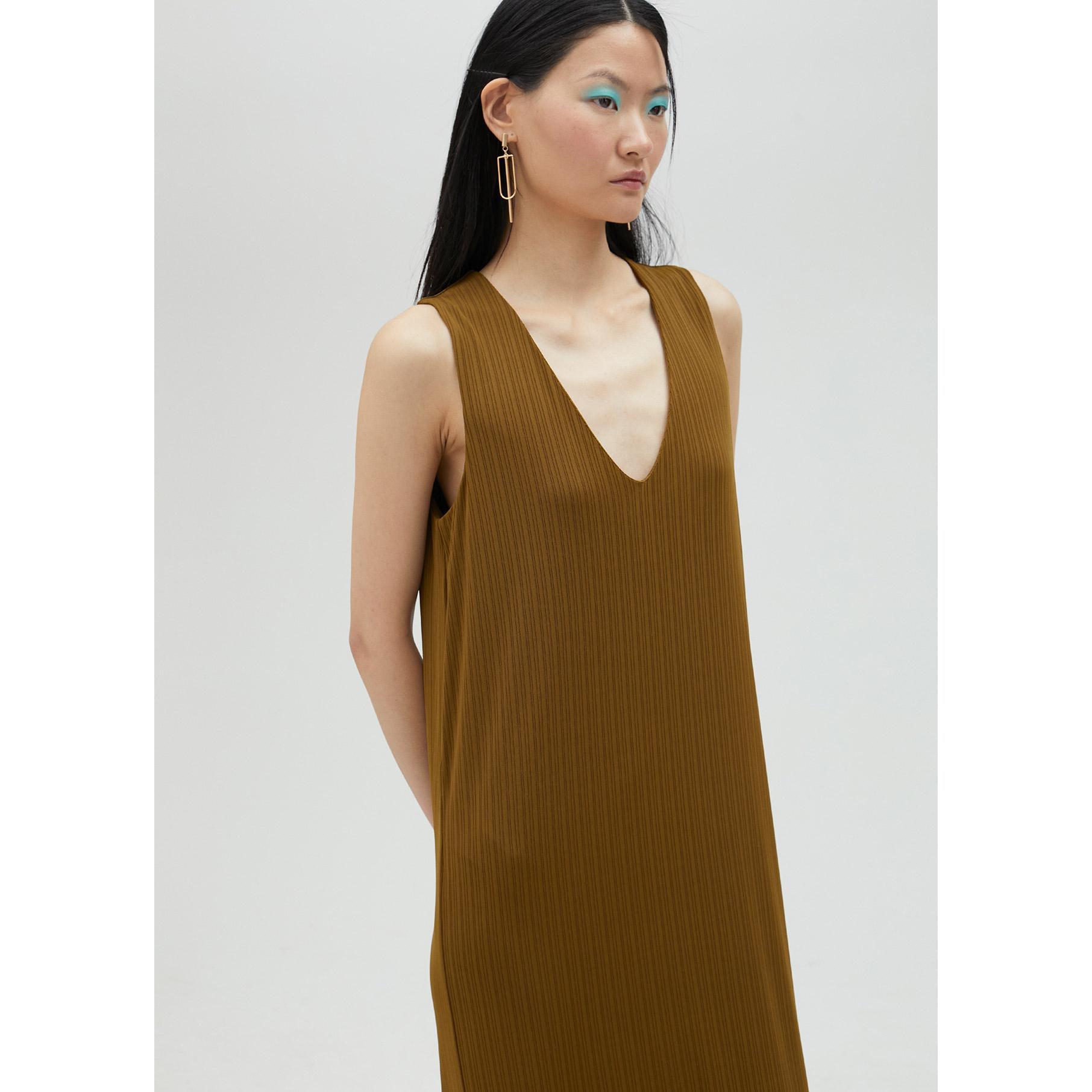 Vestito midi in maglia