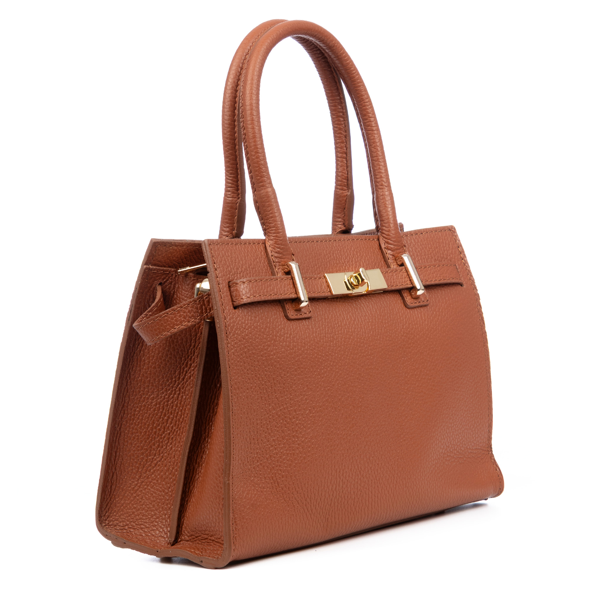 Banari bolso tote mujer. Piel auténtica acabado Dollaro.