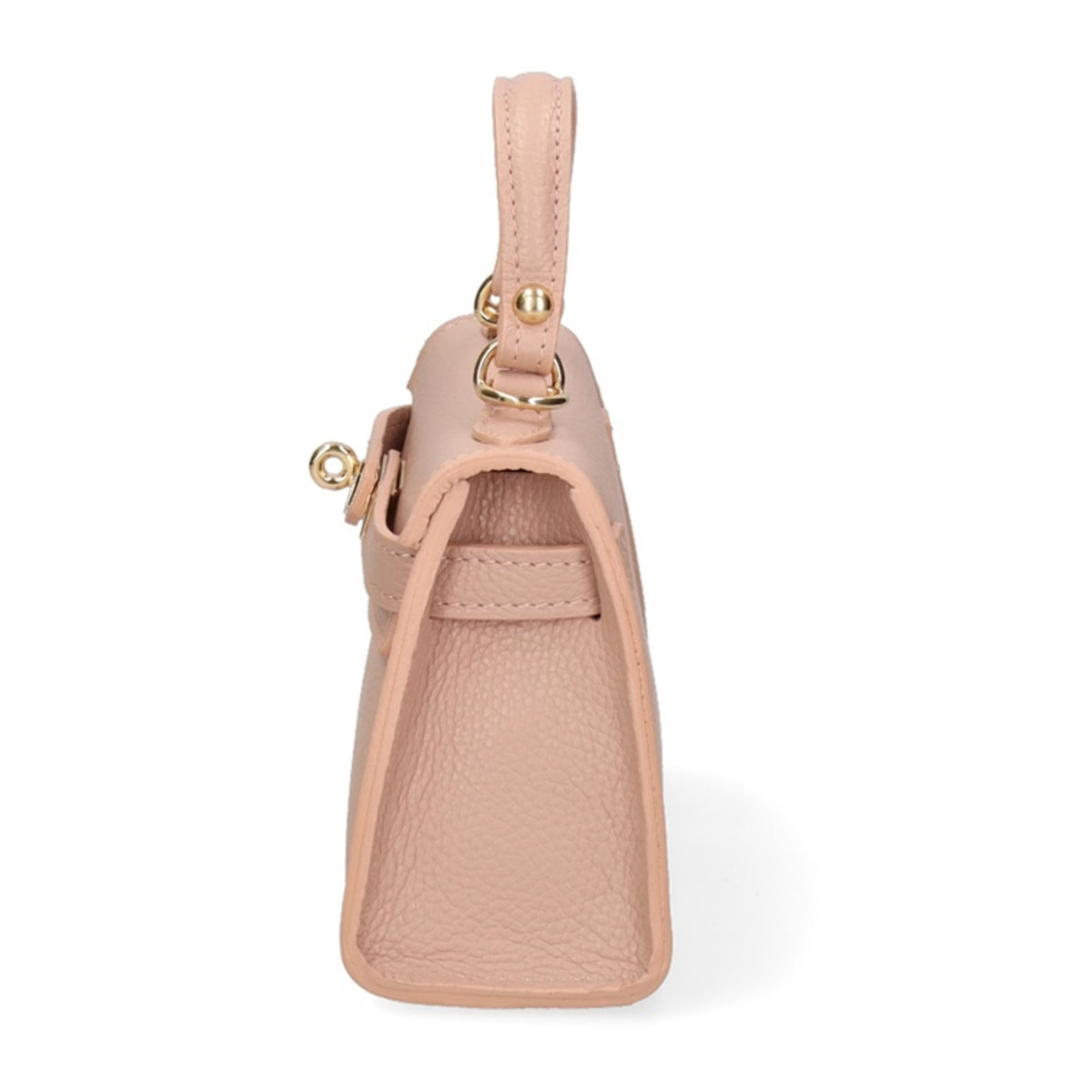 Borsa a mano da donna Made in Italy - Modello Floralie Elite - 100% pelle - 21.0 x 14.0 x 7.0 cm