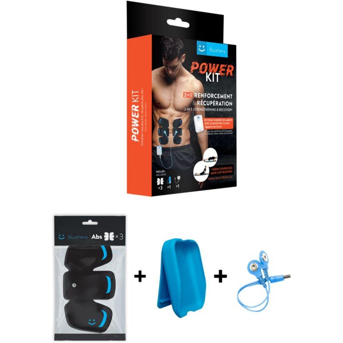 Electrode BLUETENS kit ABS bluepack ABS + clip + cable