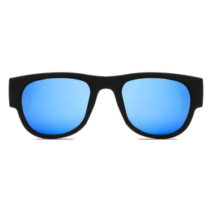 Occhiali da sole polarizzati effetto specchio, pieghevoli e arrotolabili UV400