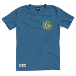 Camisetas para hombre, mujer y niño The Indian Face Soul Azul Bluefin