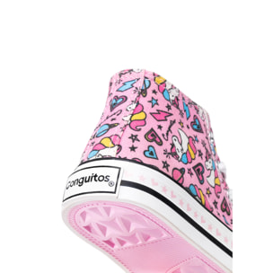 Conguitos - Sneakers Alte Casual per bambini comode