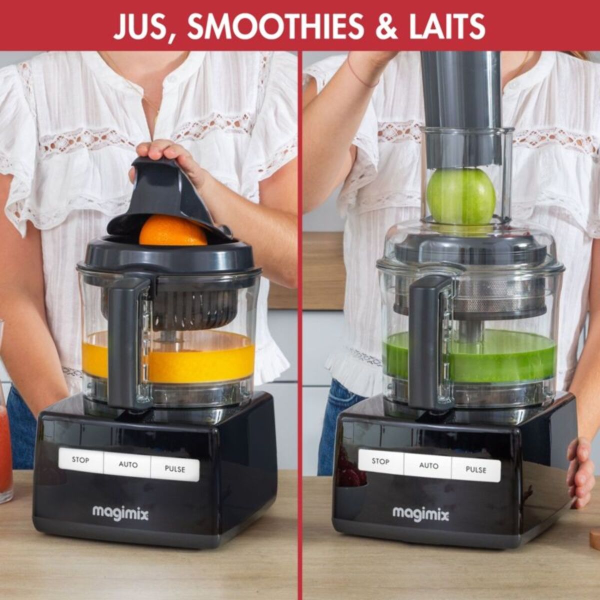 Robot multifonction MAGIMIX CS 5200 XL PREMIUM NOIR