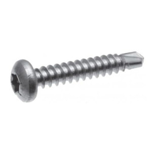 Vis autoperceuse tête cylindrique empreinte TX acier zingué blanc TCX - Ø 4.8 x 38 mm - Boite de 500 - SCELL-IT - TCX48038
