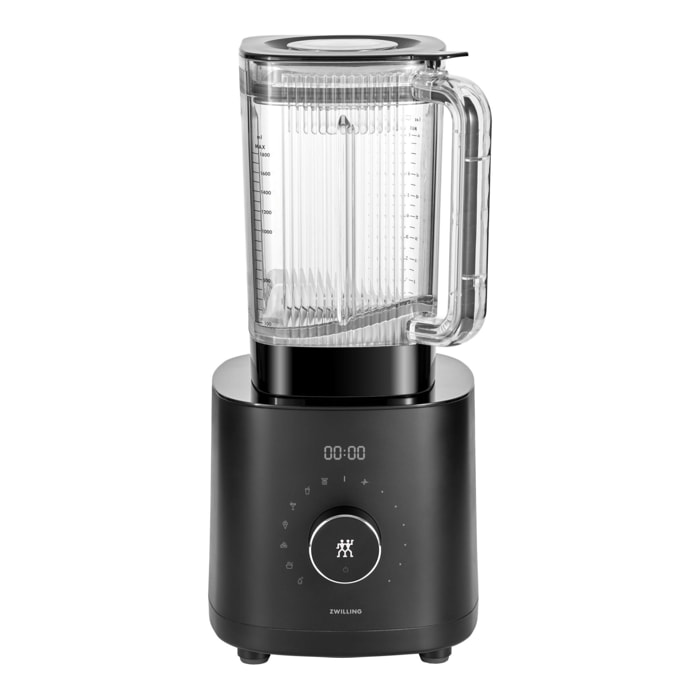 ZWILLING Power Blender Pro, 7 Programmes, 1,8 Litres, 1200W, 220-240V, Moteur BLDC, Prise UE, Noir, série Enfinigy
