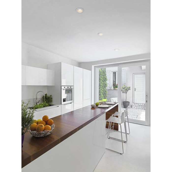 FORLIGHT Downlight Ip65 Bala Led 4,5W 3000K Blanco 490Lm