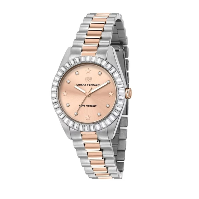 Reloj Chiara Ferragni R1953100504 Mujer Analogico Cuarzo con Correa de Acero inoxidable