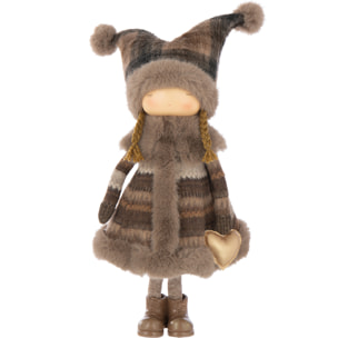 J-Line figurine Fille + Cœur - polyrésine - mix - large