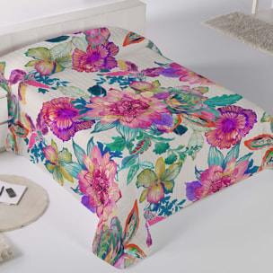Icehome - Colcha Bouti Estampada - Reversible - 100% Poliéster - Microfibra - 70 gr/m² - Lunea