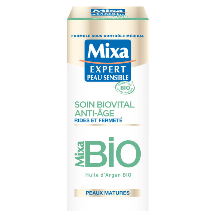 Lot de 6 - Mixa Biovital Soin jour Rides et fermeté 50ml