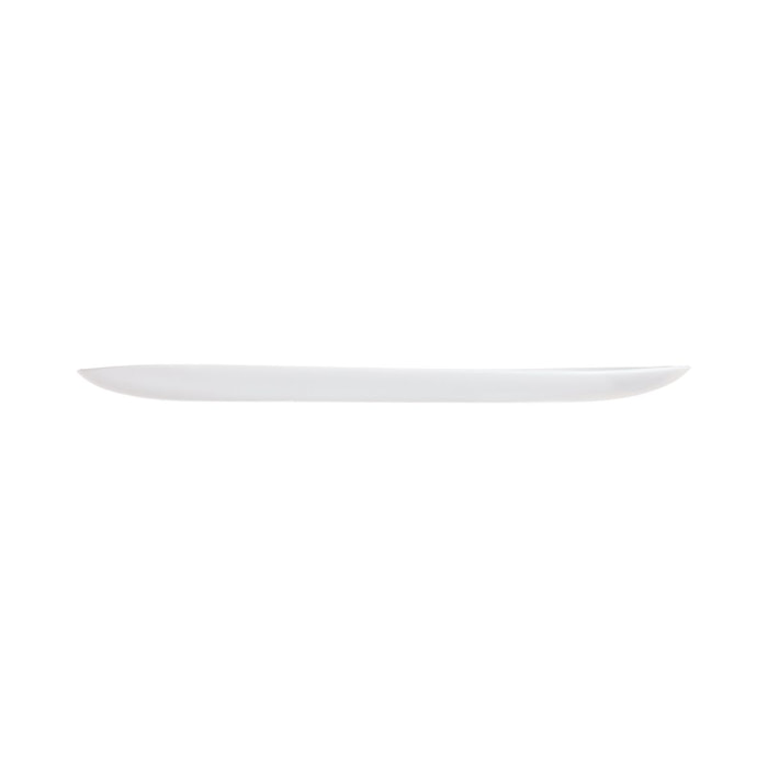 Assiette blanche 34 x 24 cm Sweet Line - Luminarc