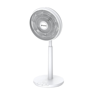 Ventilateur de sol DC avec batterie et 9 pales