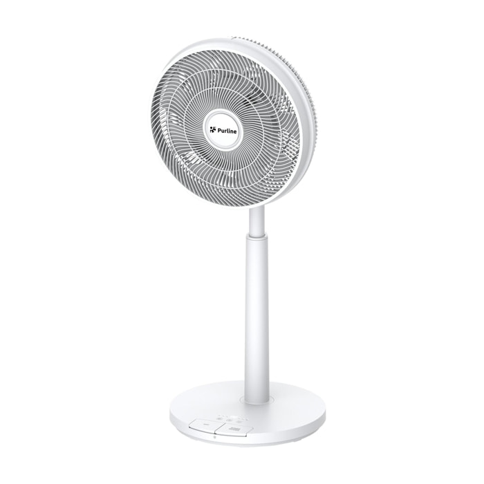 Ventilateur de sol DC avec batterie et 9 pales