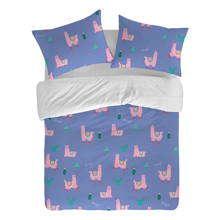 Funda nórdica Mr. Wonderful Llamas - 100% algodón -