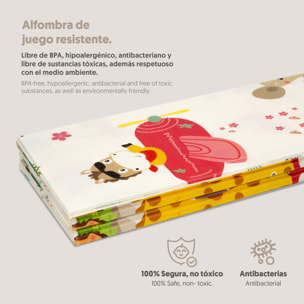 Alfombra de Juegos-Gateo Modelo Selva