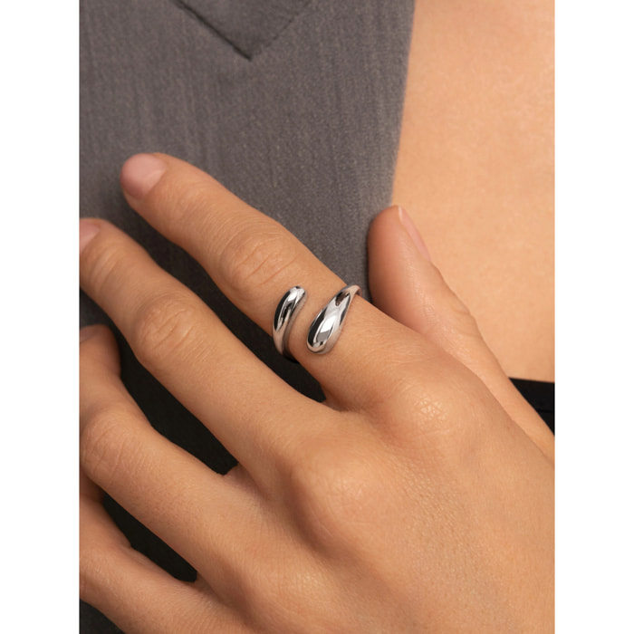 Anillo Abbraccio Acero