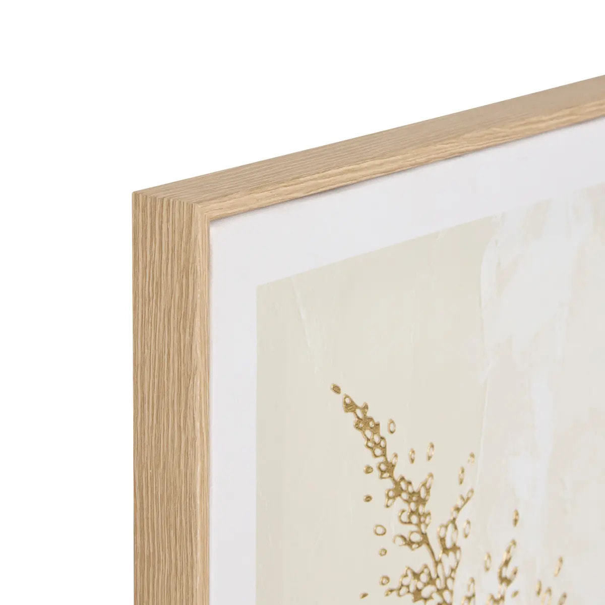 Toile 3D Beryl blanc 30x60cm