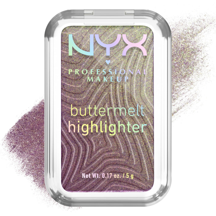 NYX Professional Makeup Buttermelt Highlighter BUTTA IN BLACK
