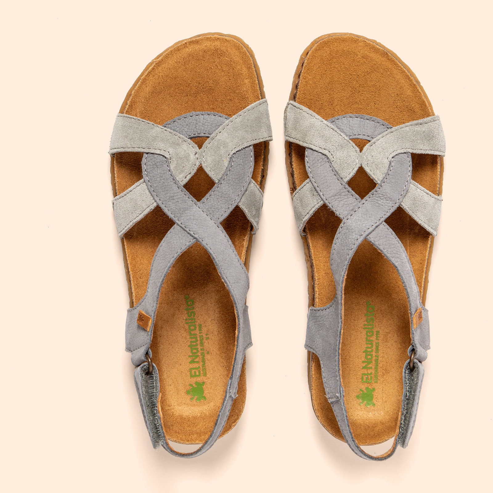 Sandalias N5819 NOBUCK-SILK DENIM /PANGLAO color Denim
