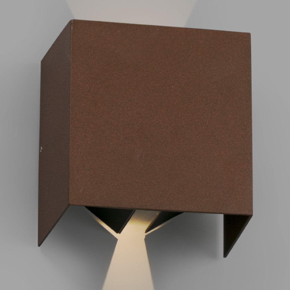 OLAN Aplique marrón óxido