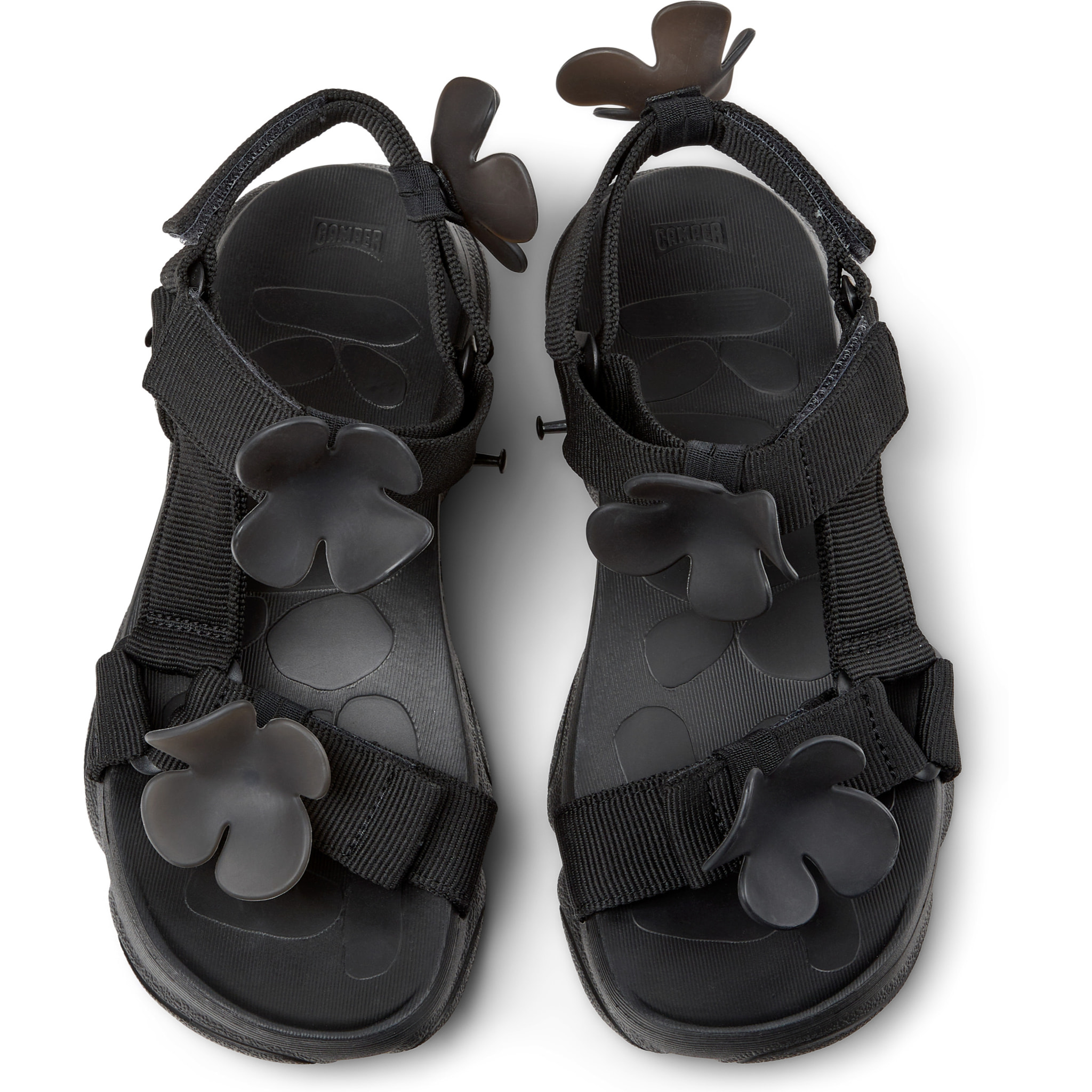 Sandalias - CAMPER Karst Sandal - Negro - Textil técnico