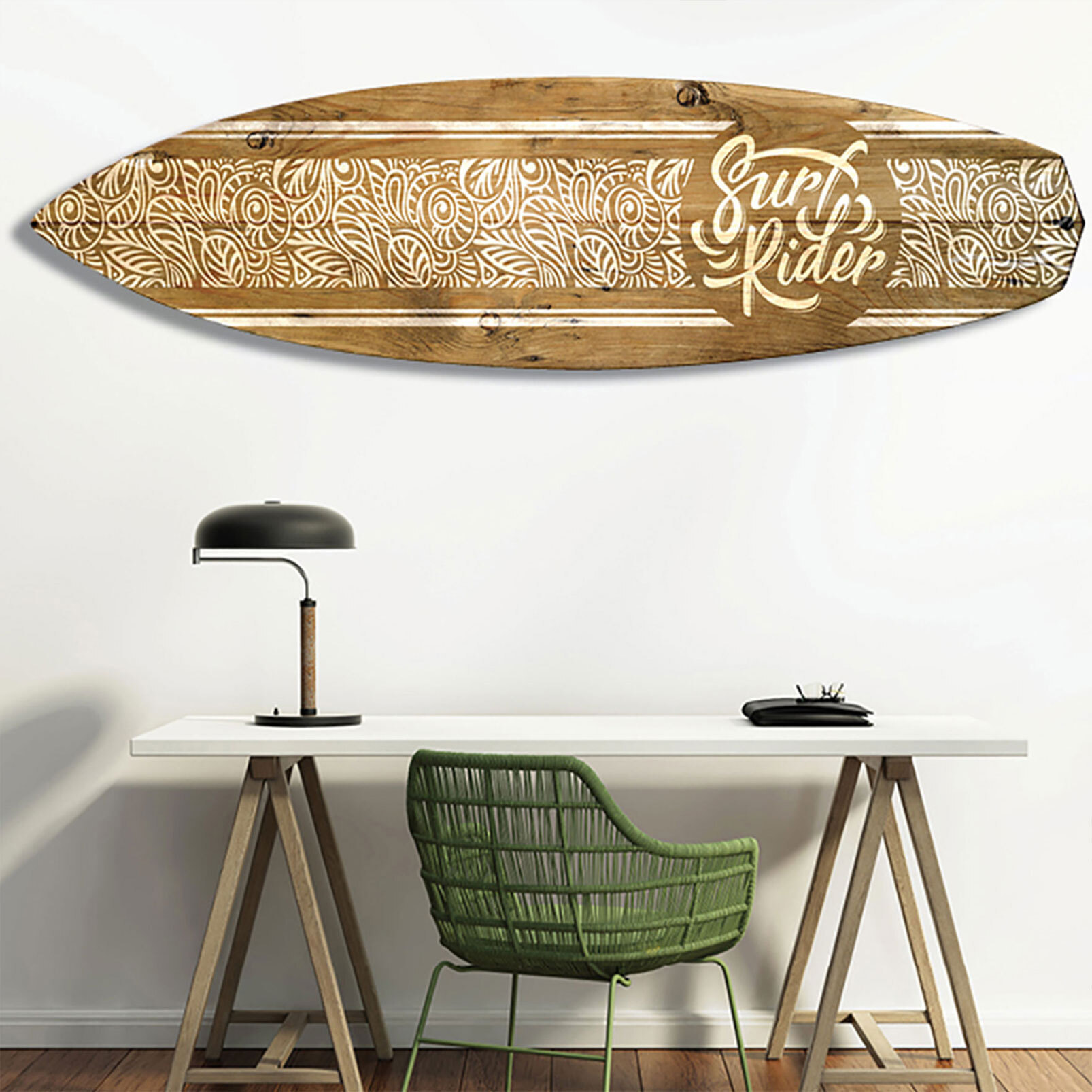 Planche de surf décorative surf rider Tableau alu Dibond