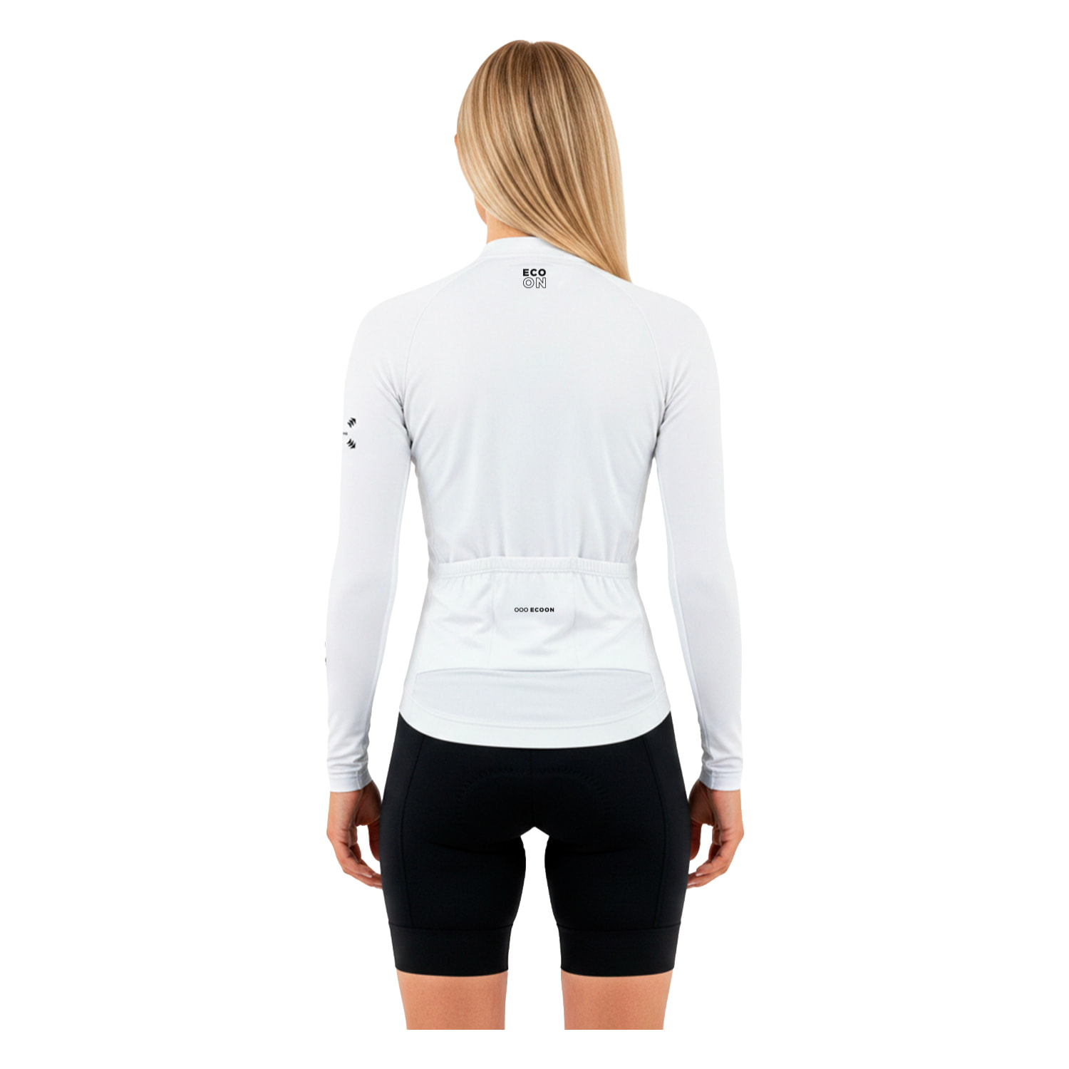 Maillot para mujer ECOON ROUBAIX - BLANCO